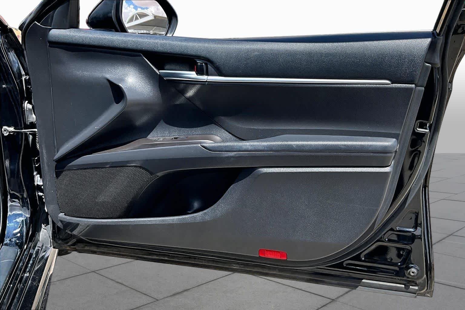 Used 2022 Midnight Black Metallic Toyota SE image 21