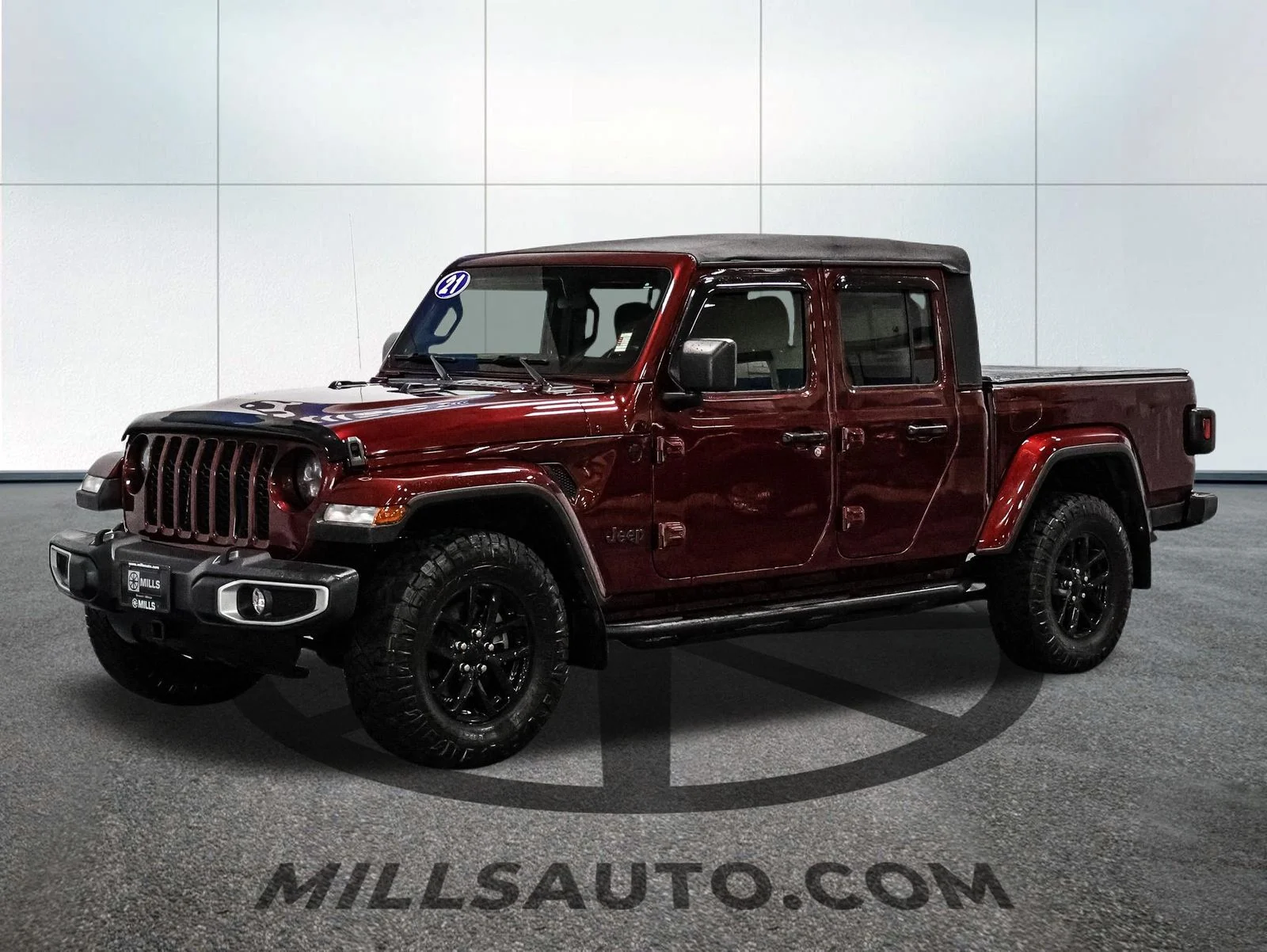 Certified 2021 Jeep Gladiator Sport S with VIN 1C6HJTAG5ML616978 for sale in Baxter, Minnesota