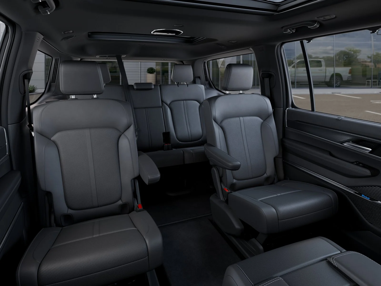 New 2026 Bright White Clear-Coat Exterior Paint Jeep Summit Obsidian image 44