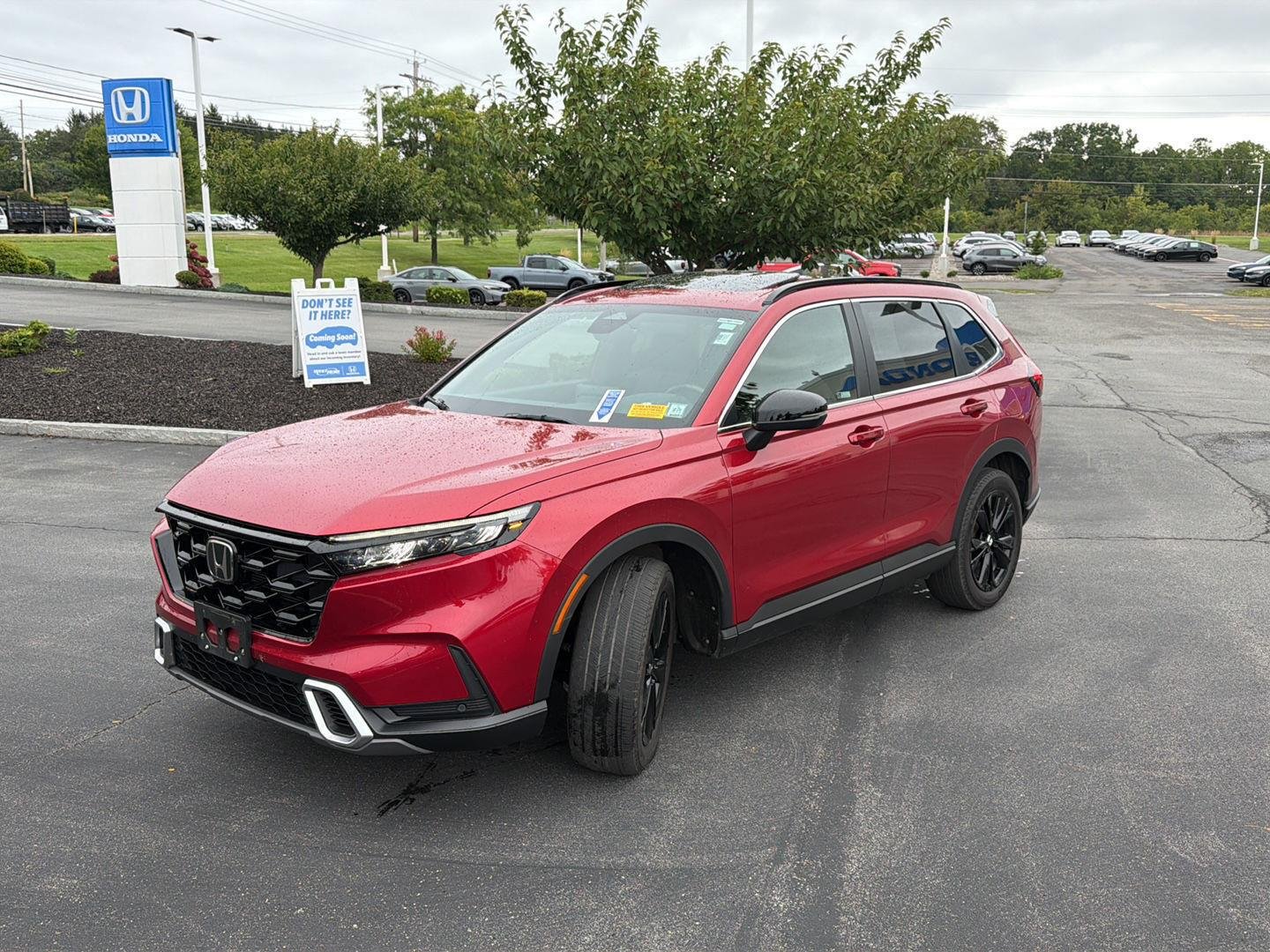 Used 2024 Radiant Red Metallic Honda Sport Touring image 3
