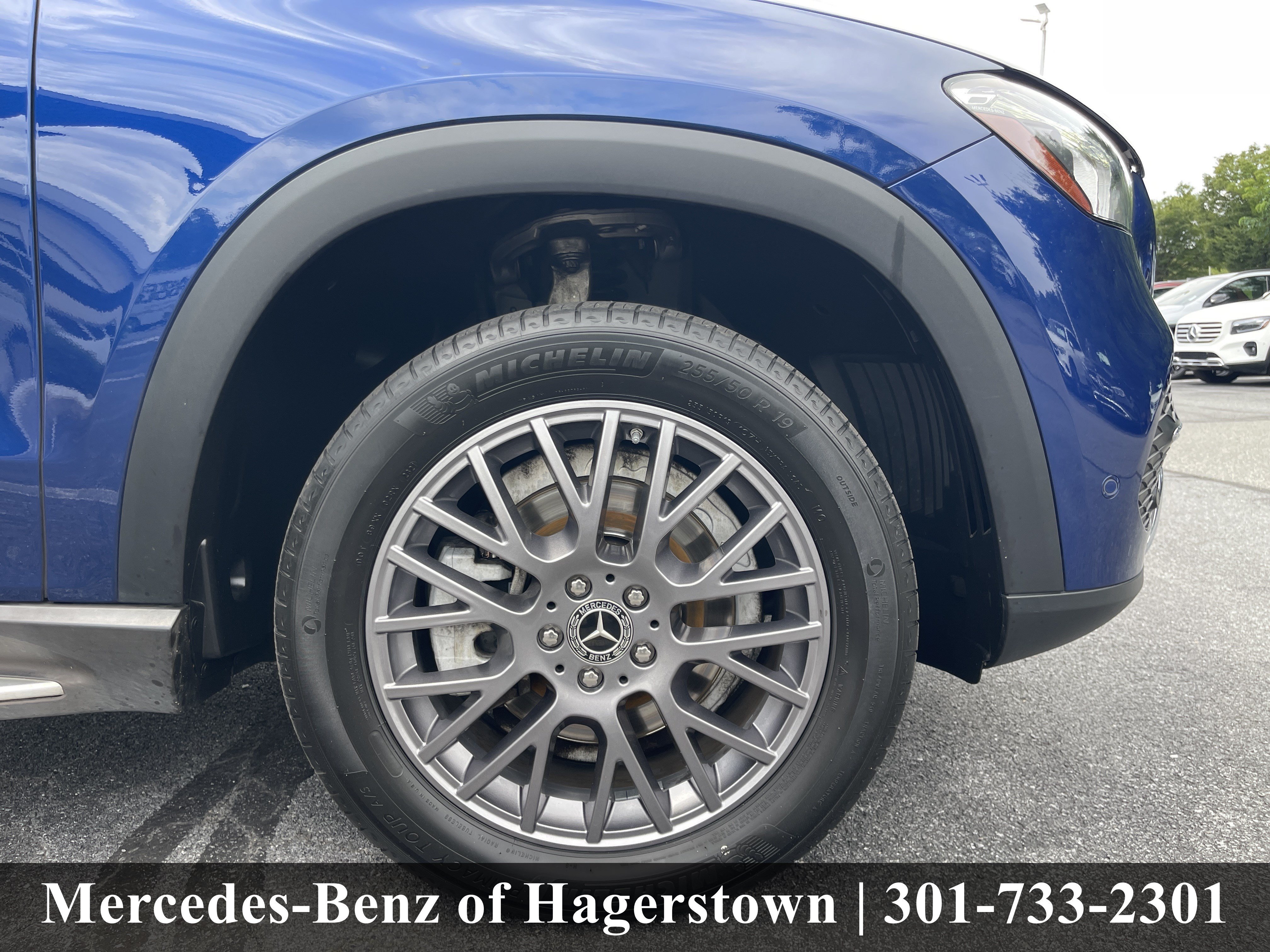 Certified Used 2022 Brilliant Blue Metallic Mercedes-Benz GLE 350 4MATIC® SUV image 39