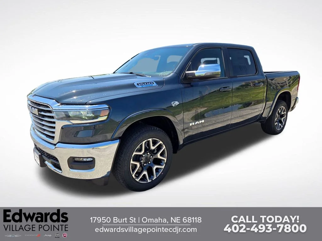 New 2026 Forged Blue Metallic Exterior Paint RAM Laramie image 7