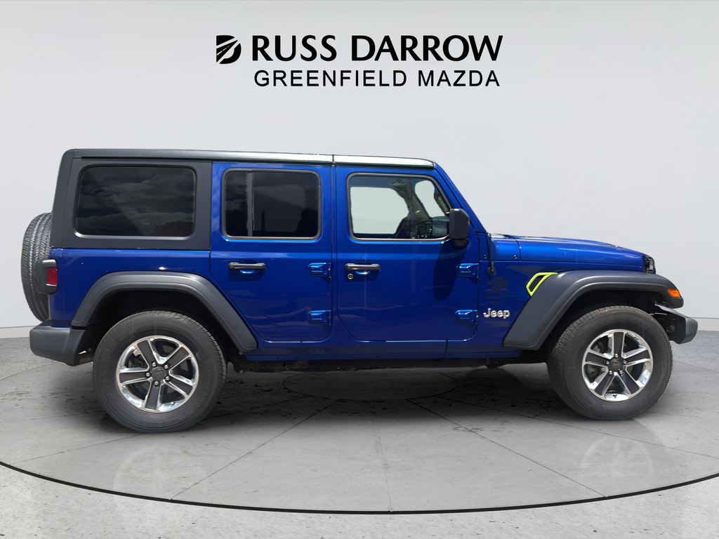 Used 2019 Blue Jeep Unlimited Sport S image 6