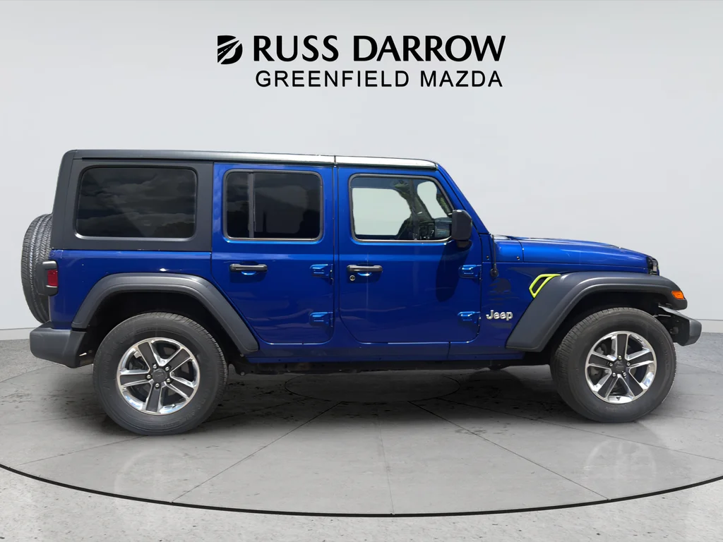 Used 2019 Blue Jeep Unlimited Sport S image 6