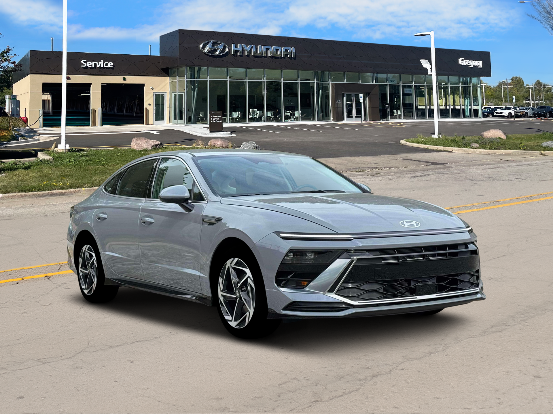 New 2026 Blue Hyundai SEL Sport image 11