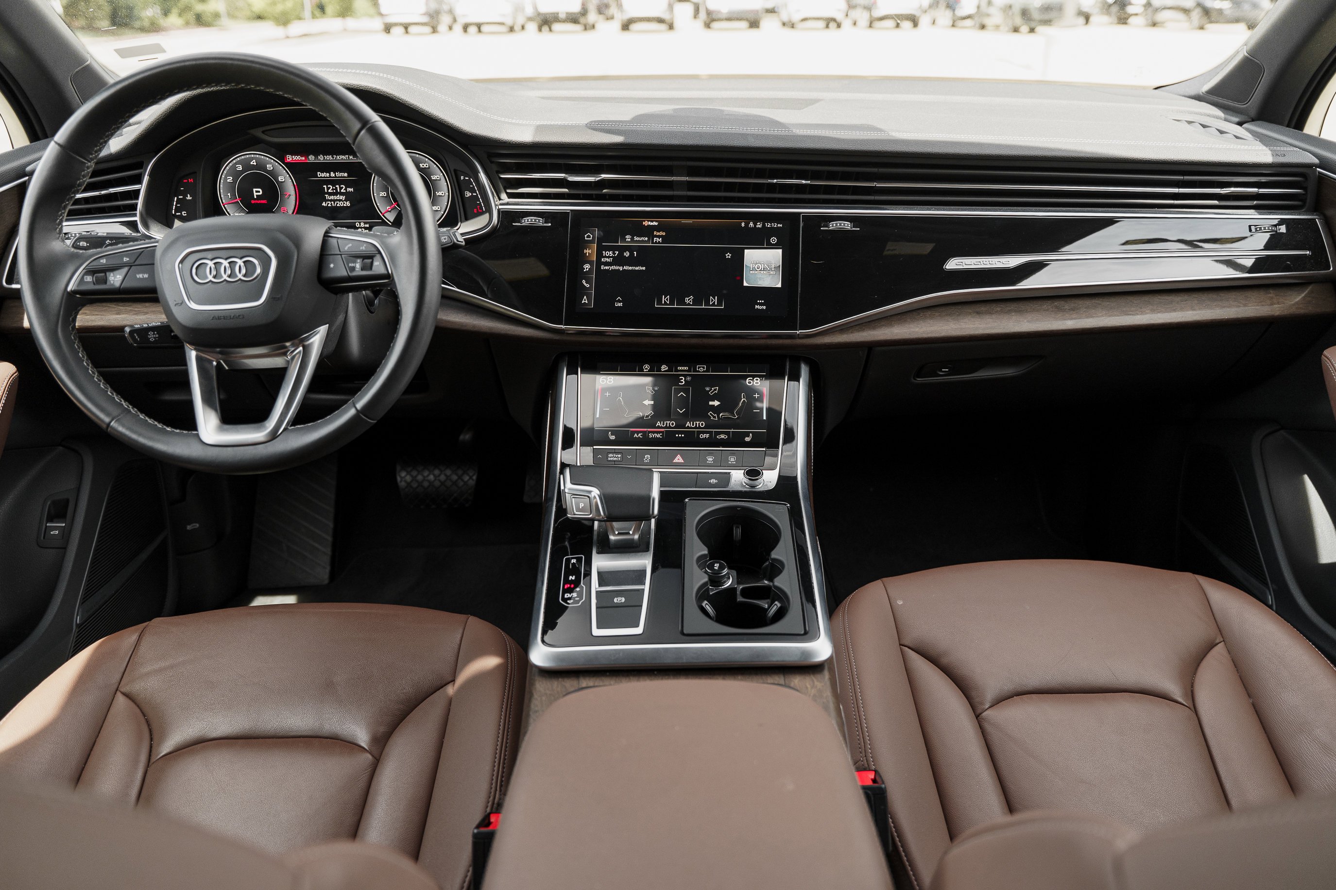 Used 2025 Carrara White Audi Premium Plus image 8