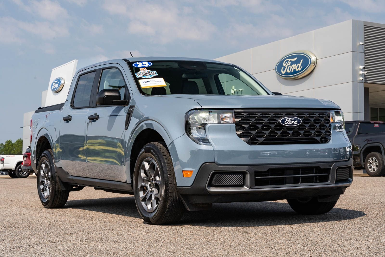 Certified Used 2025 Azure Gray Metallic Ford XLT image 1