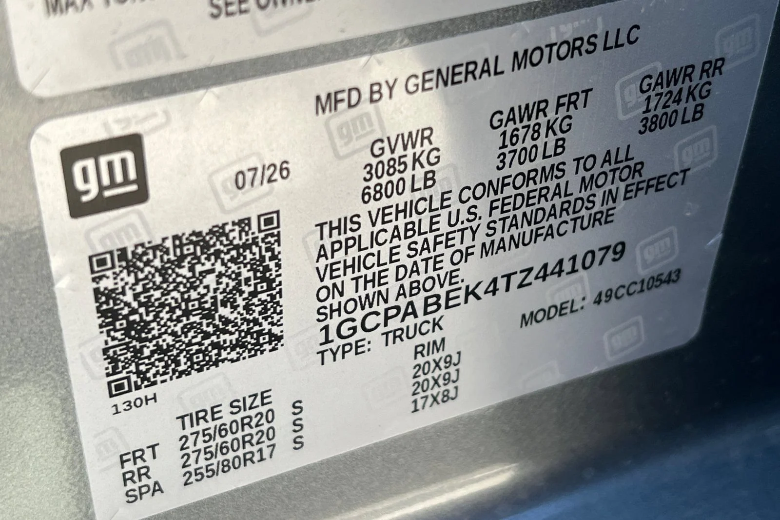 New 2026 Sterling Gray Metallic Chevrolet Custom image 26