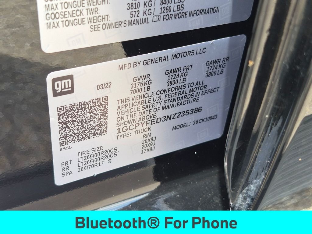 Used 2022 Black Chevrolet LT Trail Boss image 30