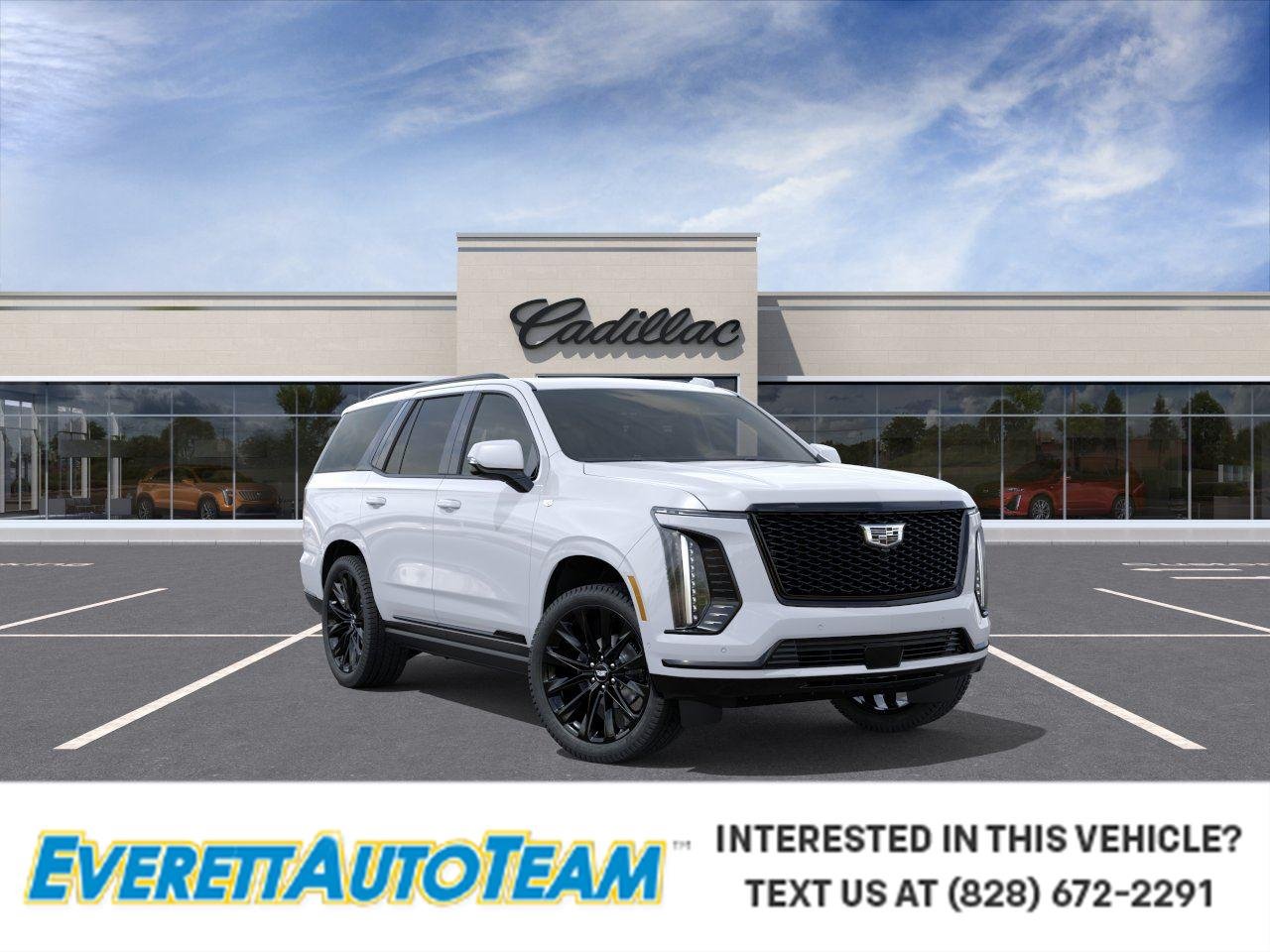 Vibrant White Tricoat 2026 Cadillac Escalade SUV / Crossover Four-Wheel Drive Automatic