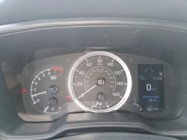 Used 2022 White Toyota LE image 4