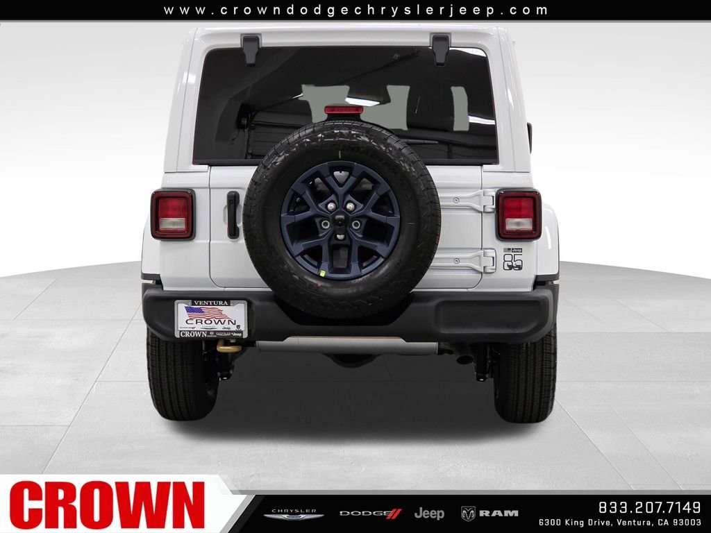 New 2026 Bright White Clearcoat Jeep 85th Anniversary Edition image 6