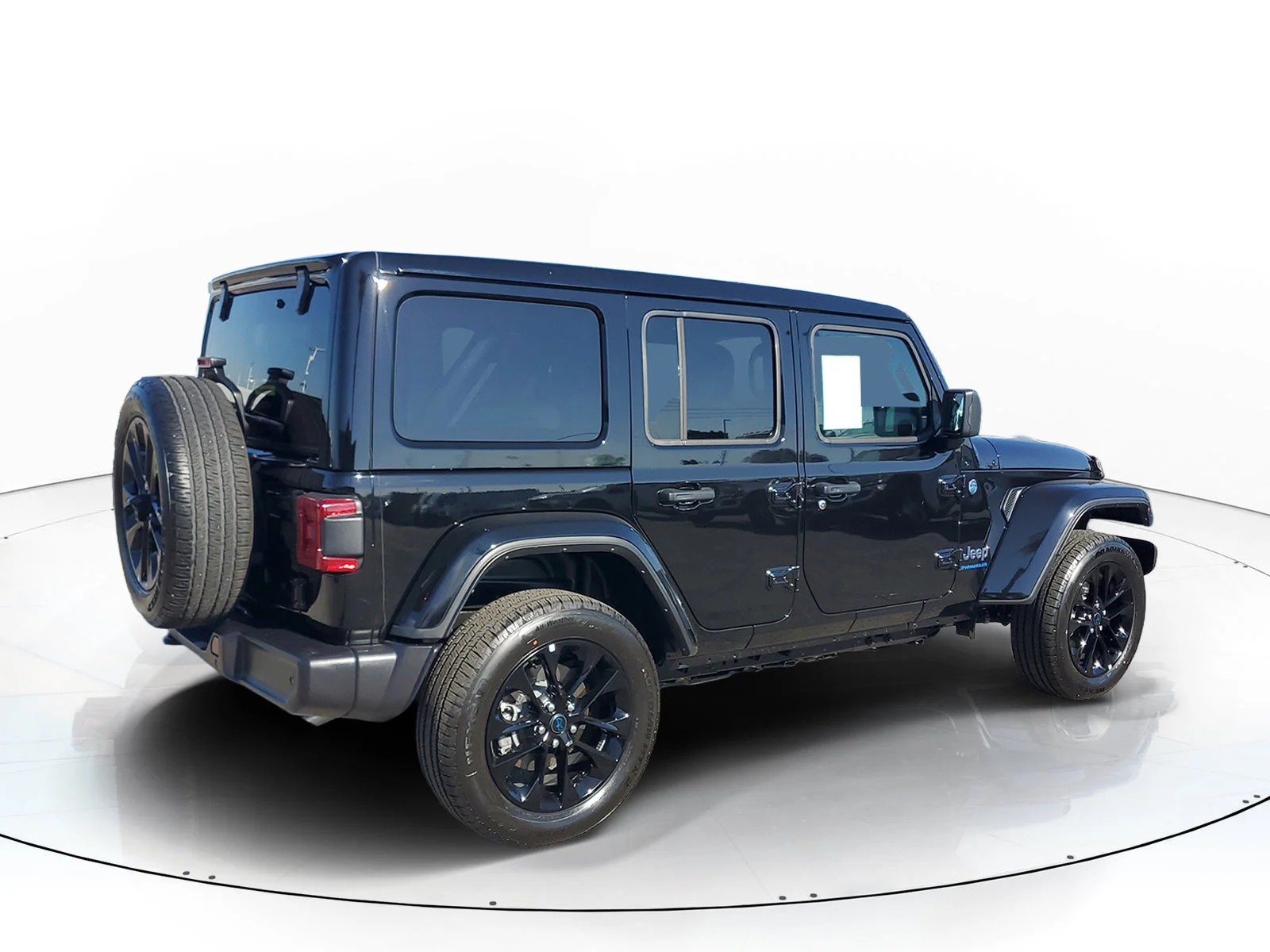 Certified Used 2025 Black Jeep Sahara 4xe image 3