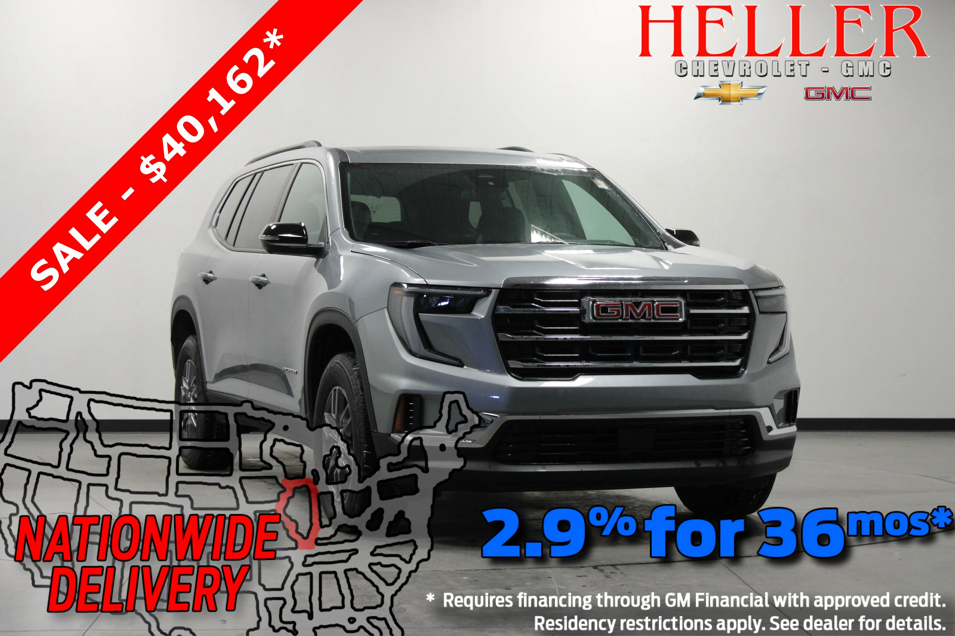 New 2025 Sterling Metallic GMC Elevation image 1