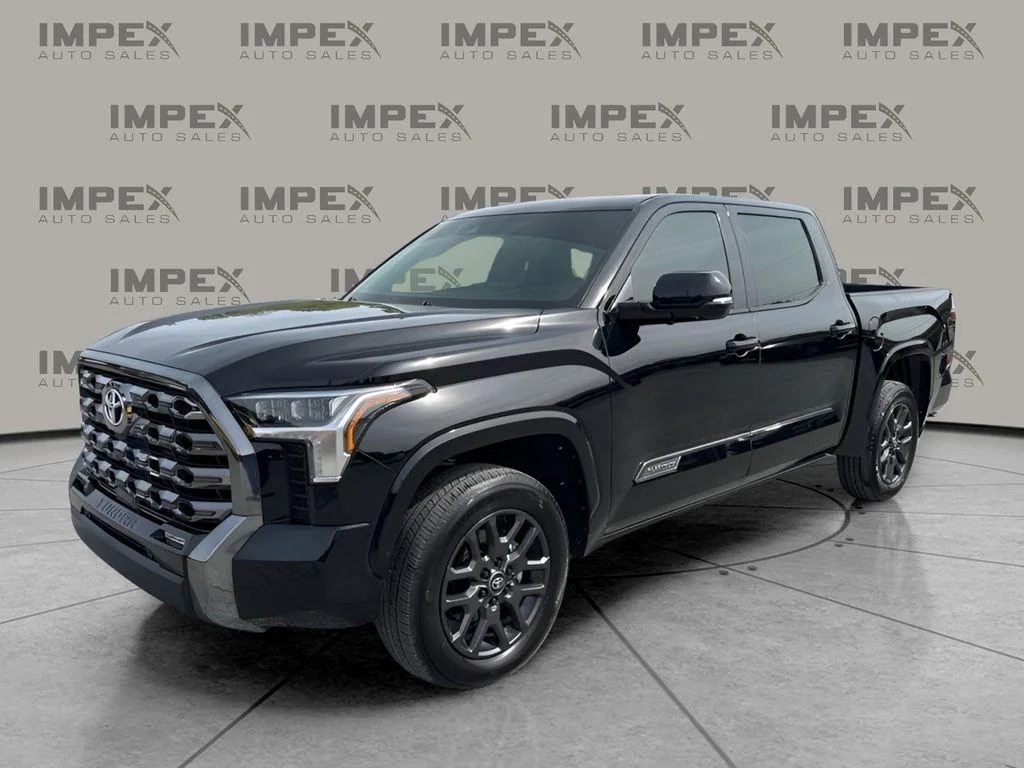 Used 2025 Black Toyota Platinum image 1
