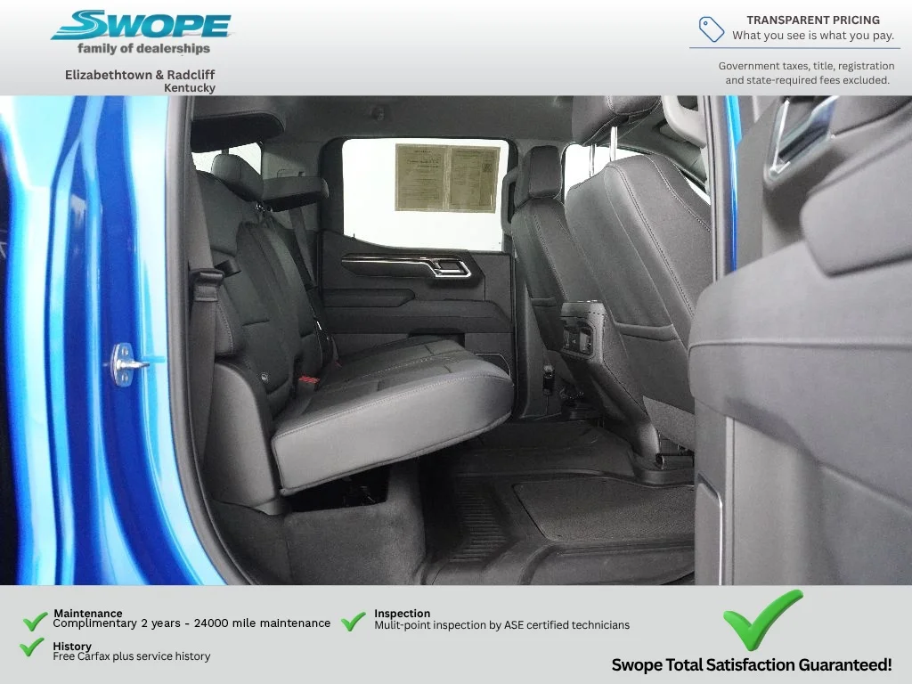Used 2025 Riptide Blue Metallic Chevrolet RST image 9