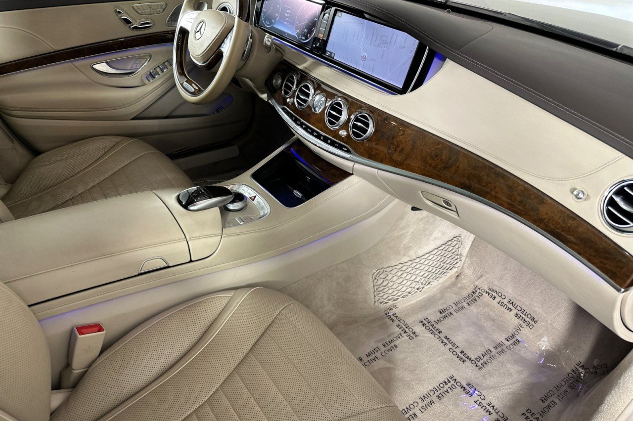 Used 2015 Lunar Blue Metallic Mercedes-Benz S 550 image 14