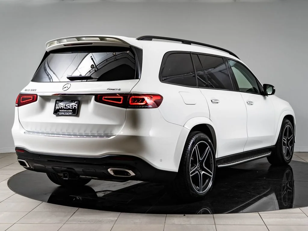 Certified Used 2023 Polar White Mercedes-Benz GLS 580 image 10