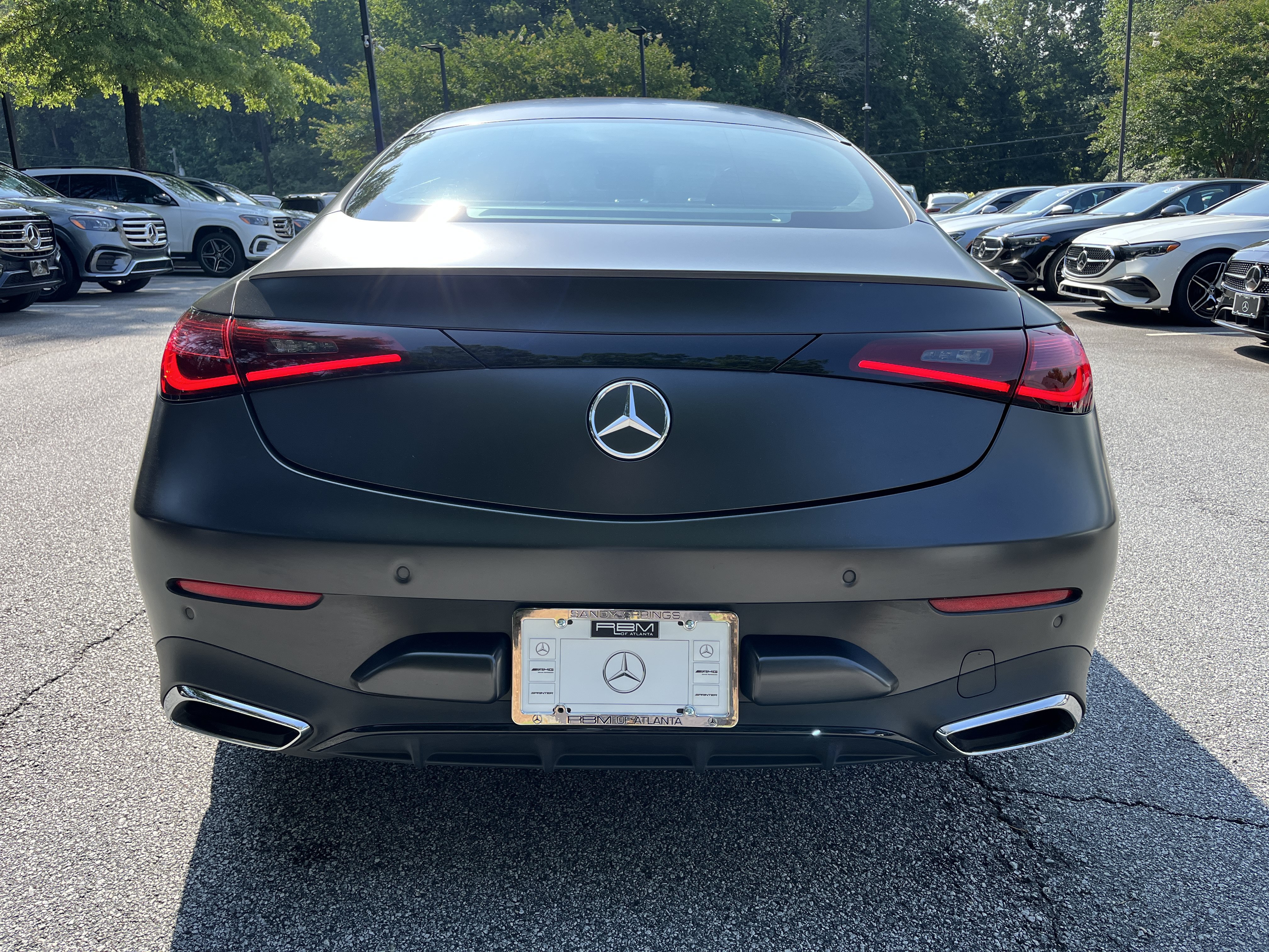 Certified Used 2024 MANUFAKTUR Graphite Grey Magno Mercedes-Benz CLE 300 4MATIC® Coupe image 9