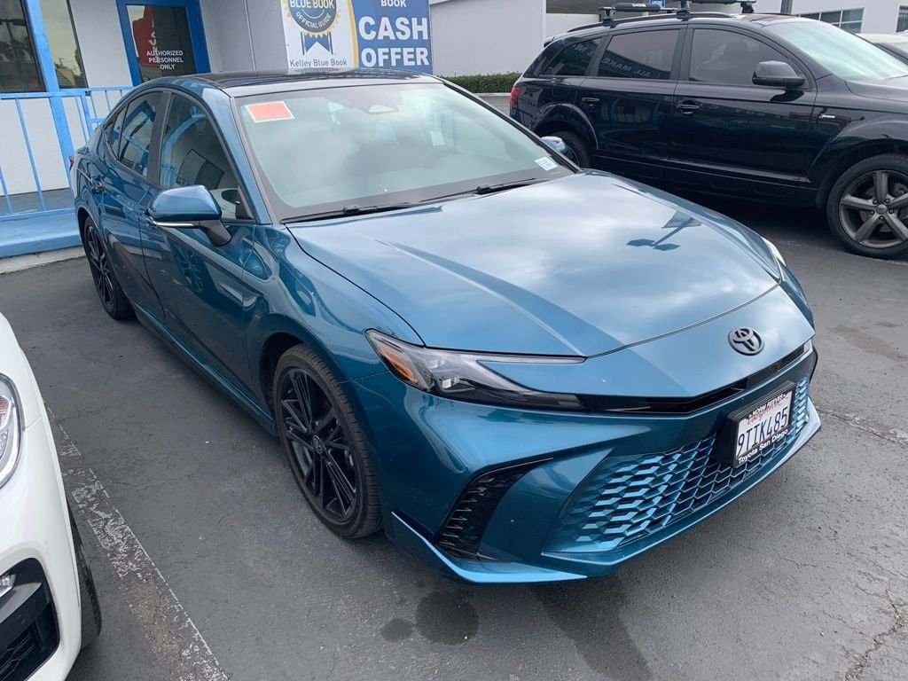Used 2025 Blue Toyota XSE image 4