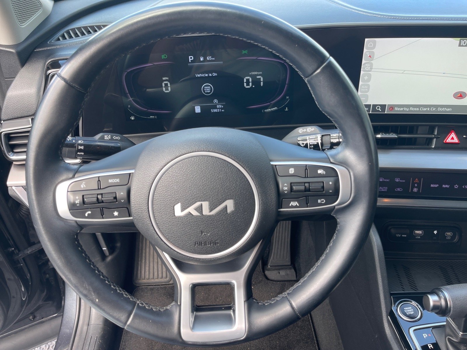 Used 2023 Gravity Gray Kdg Kia EX image 7