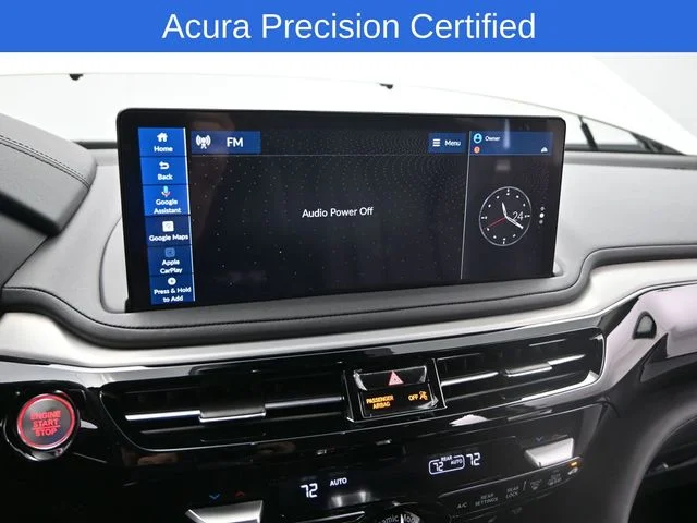 Certified Used 2026 Platinum White Pearl Acura with Technology Package image 24