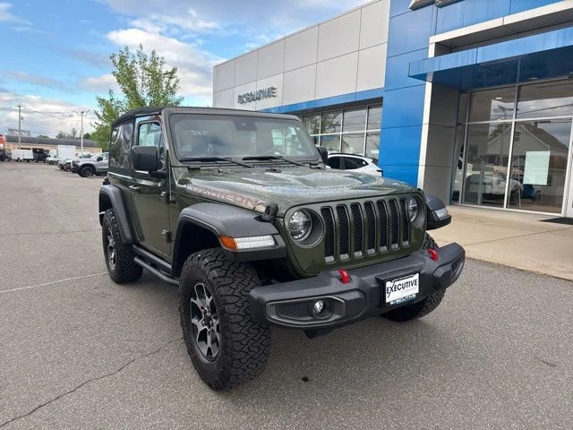 Used 2021 Green Jeep Rubicon image 4