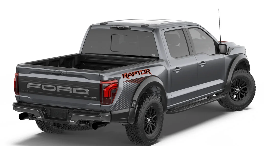 New 2026 Carbonized Grey Metallic Ford Raptor image 3