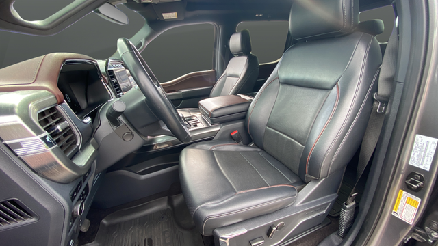 Used 2023 Carbonized Gray Metallic Ford Lariat image 9