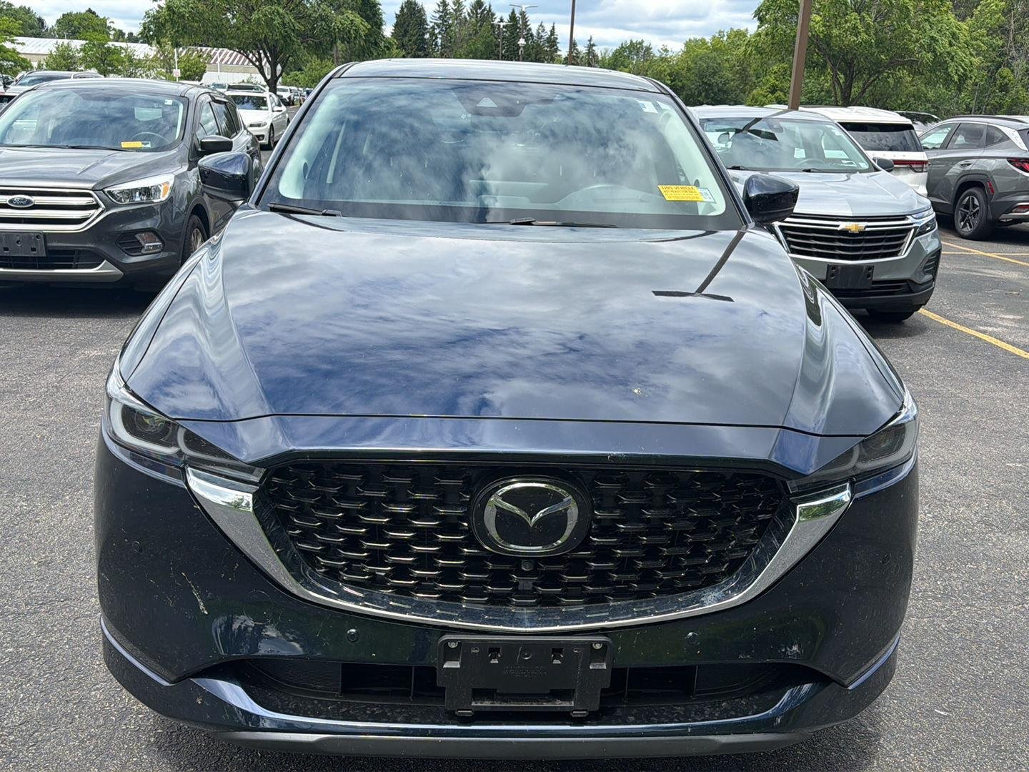 Used 2025 Deep Crystal Blue Mica Mazda 2.5 S Premium Plus Package image 2