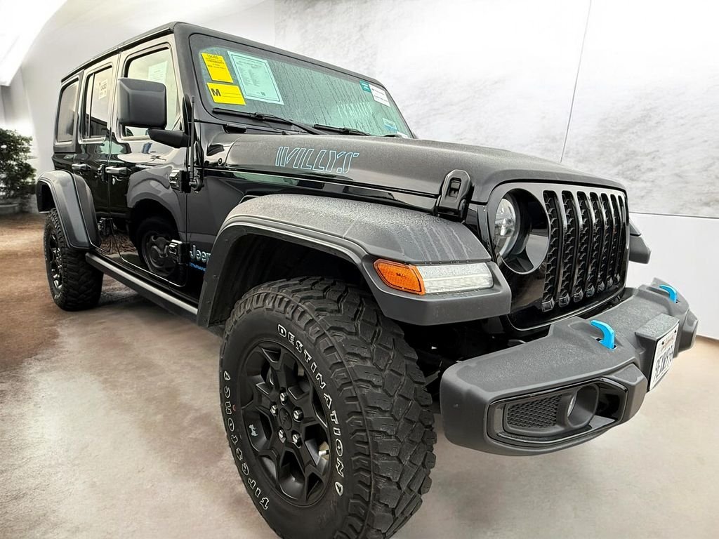 Used 2023 Jeep Wrangler 4xe Willys 4XE with VIN 1C4JJXN60PW652499 for sale in San Diego, CA