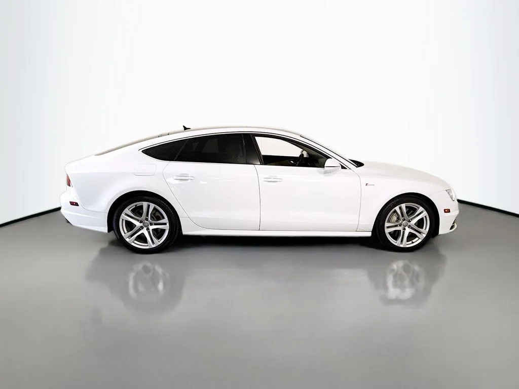 Used 2017 Glacier White Metallic Audi Premium Plus image 8
