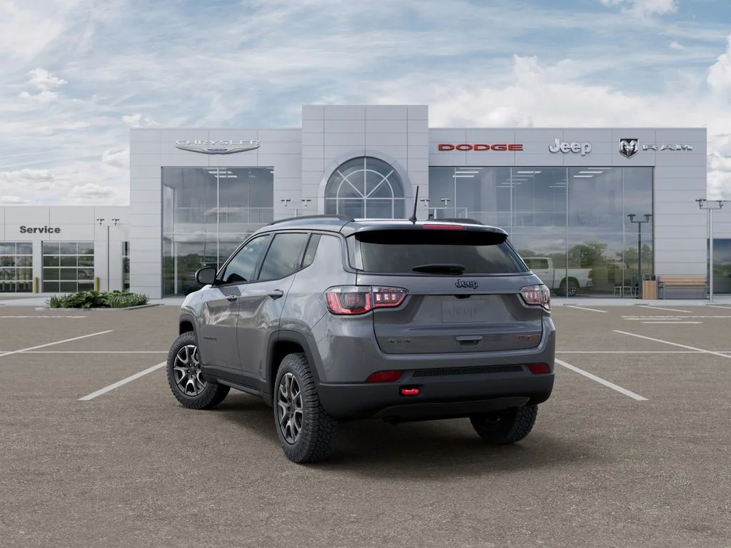 New 2026 Sting-Gray Clear-Coat Exterior Paint Jeep Trailhawk image 3