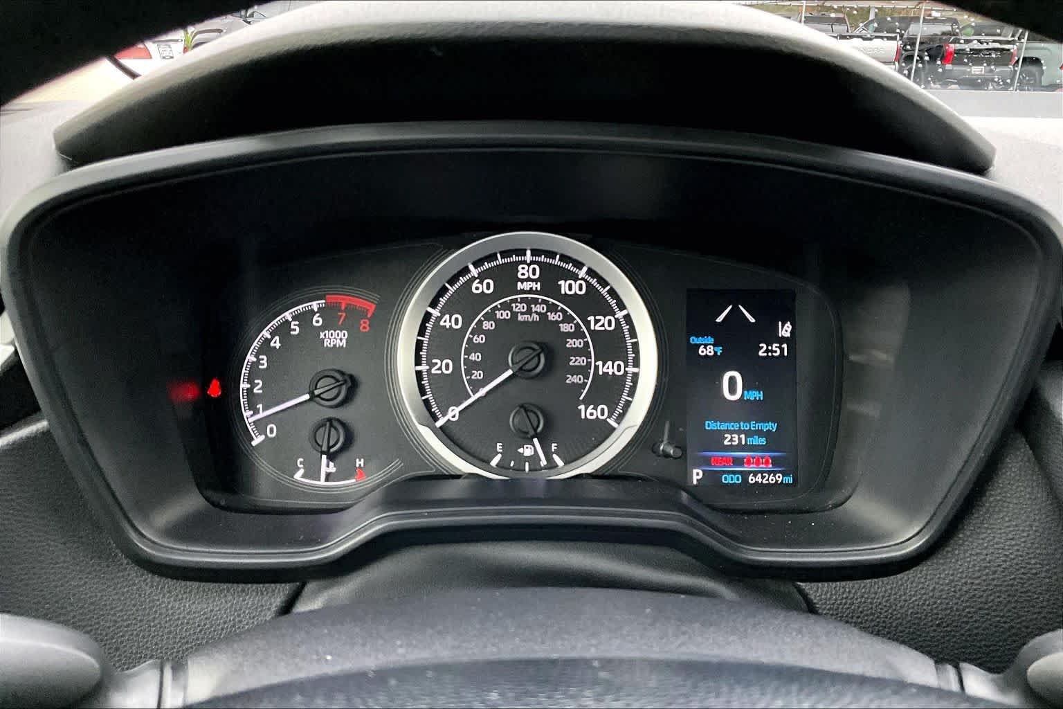 Used 2020 Barcelona Red Metallic Toyota LE image 25