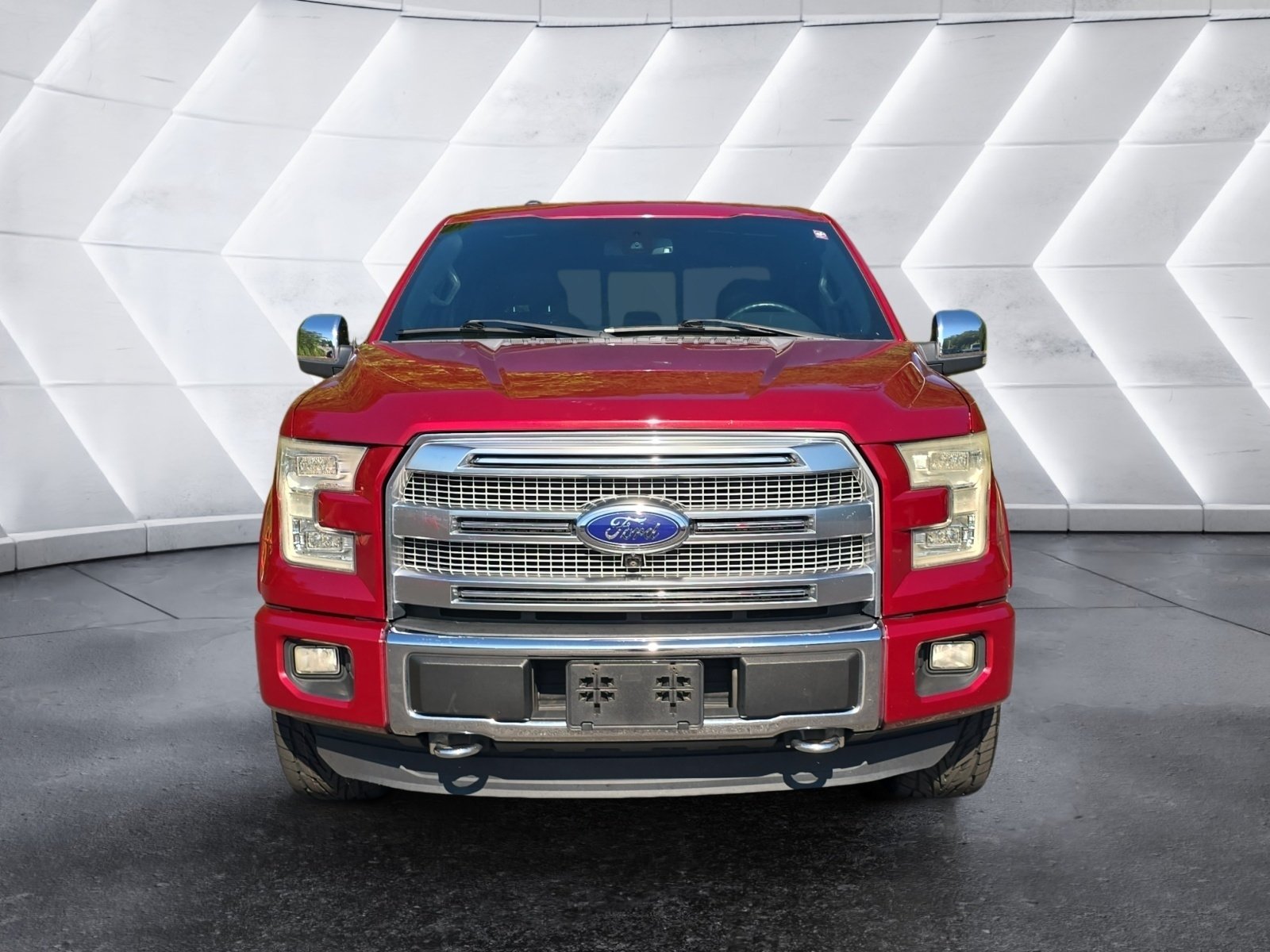 Used 2015 Red Ford Platinum image 8