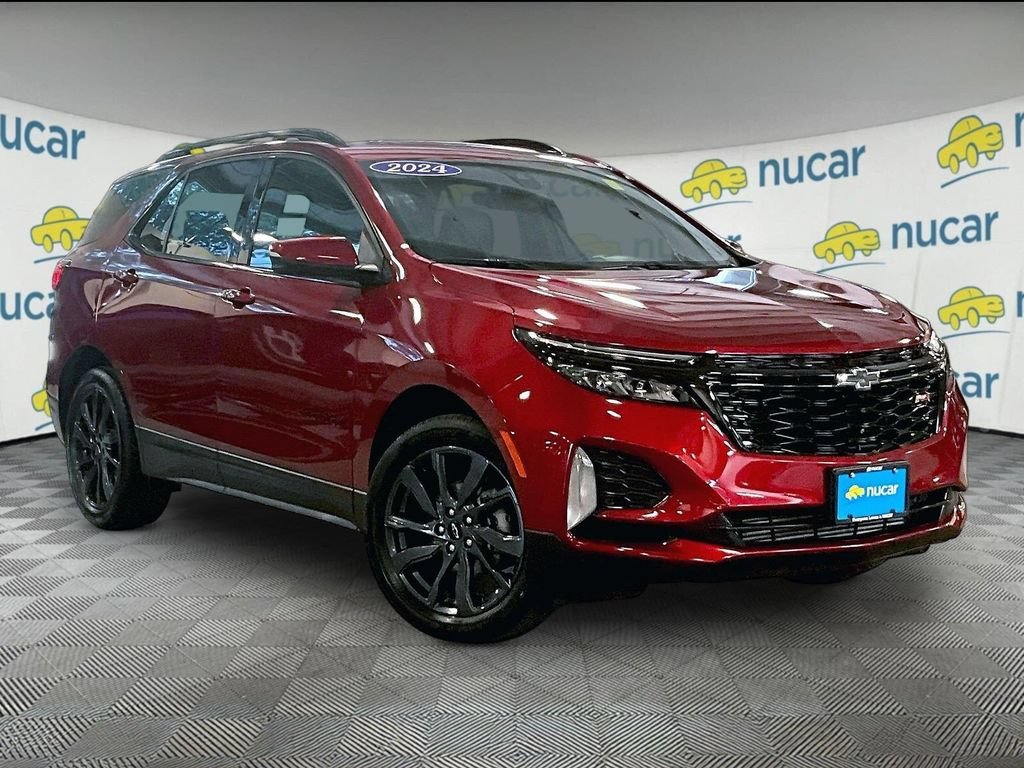 Used 2024 Radiant Red Tintcoat Chevrolet RS image 1