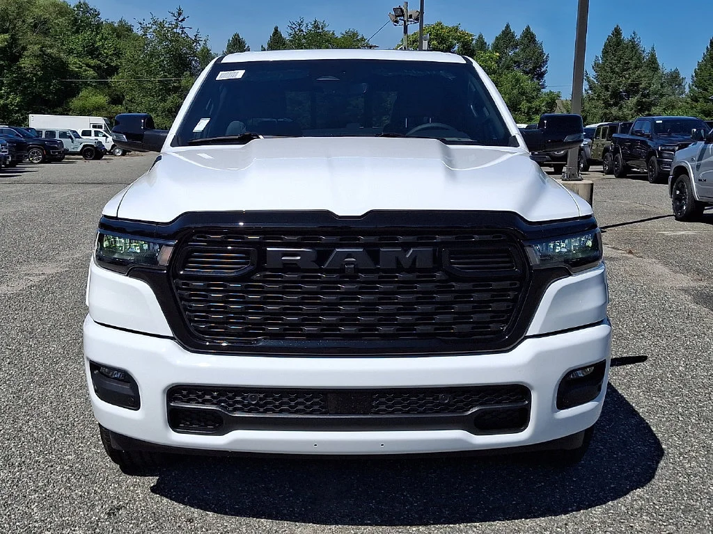 New 2026 Bright White Clear-Coat Exterior Paint RAM Big Horn image 2