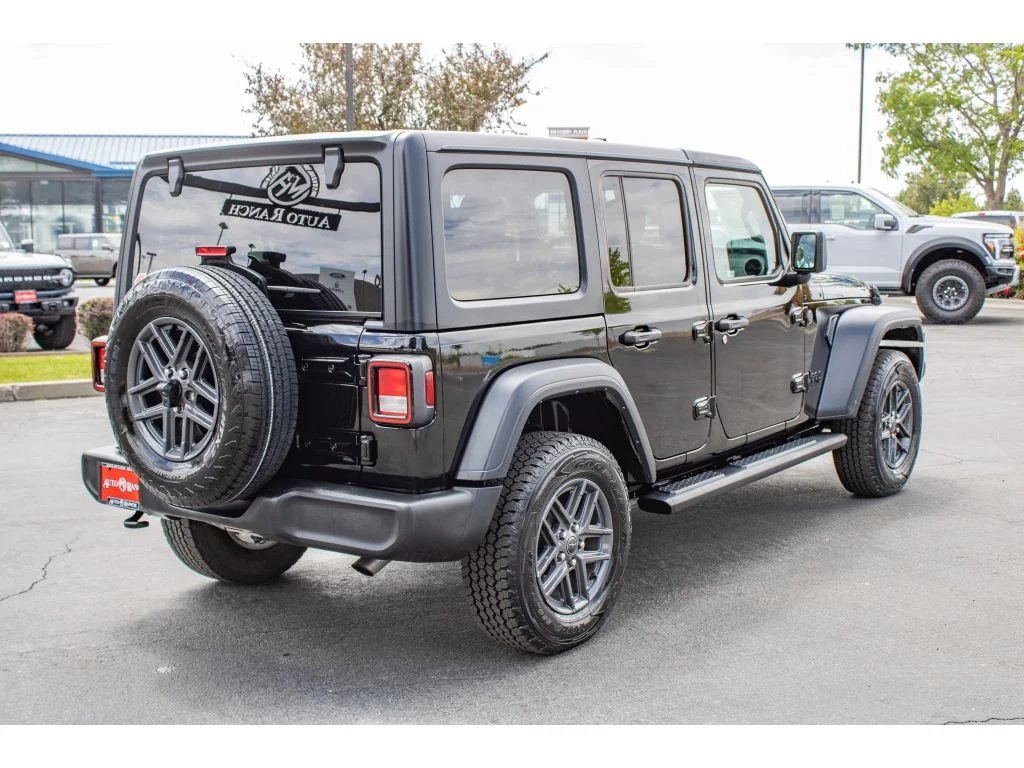 Used 2024 Black Clearcoat Jeep Sport S image 8