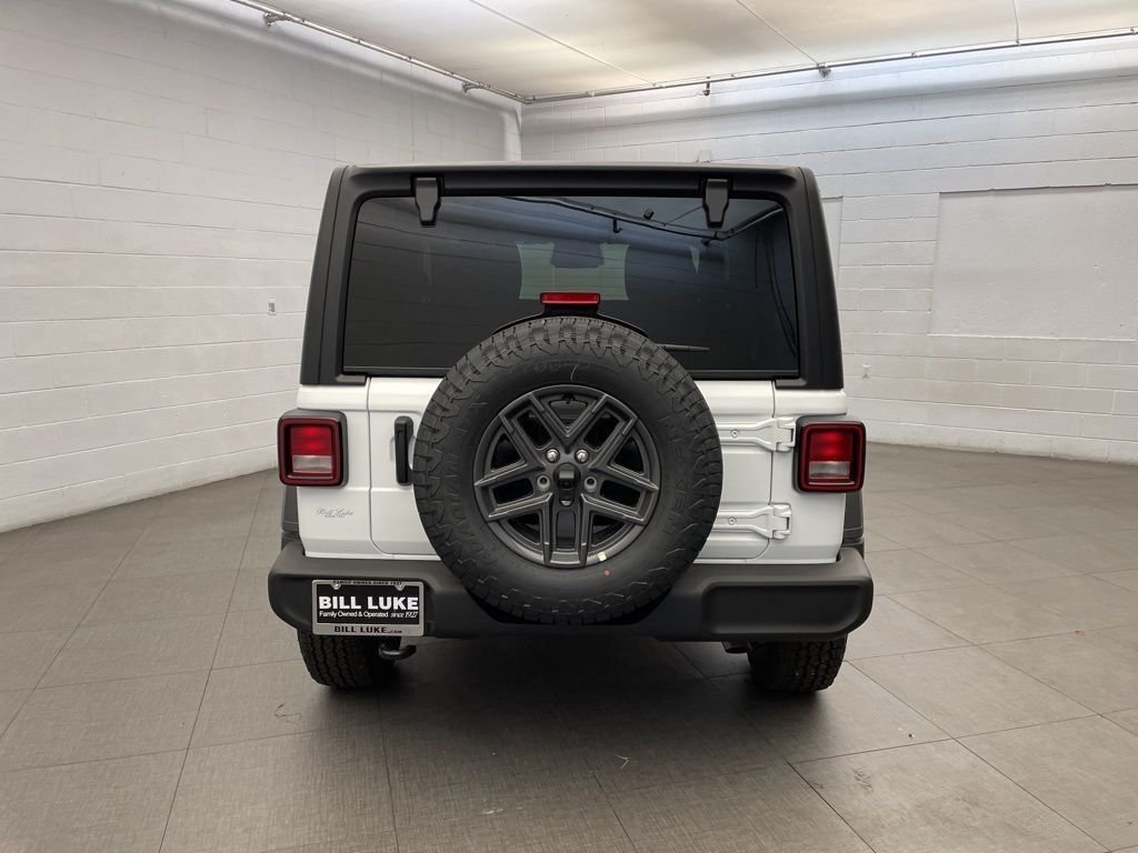 New 2026 Bright White Clearcoat Jeep Sport S image 4