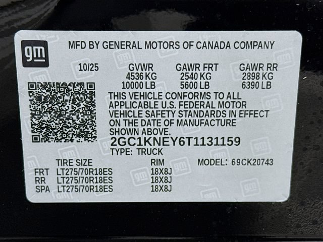 New 2026 Black Chevrolet LT image 30