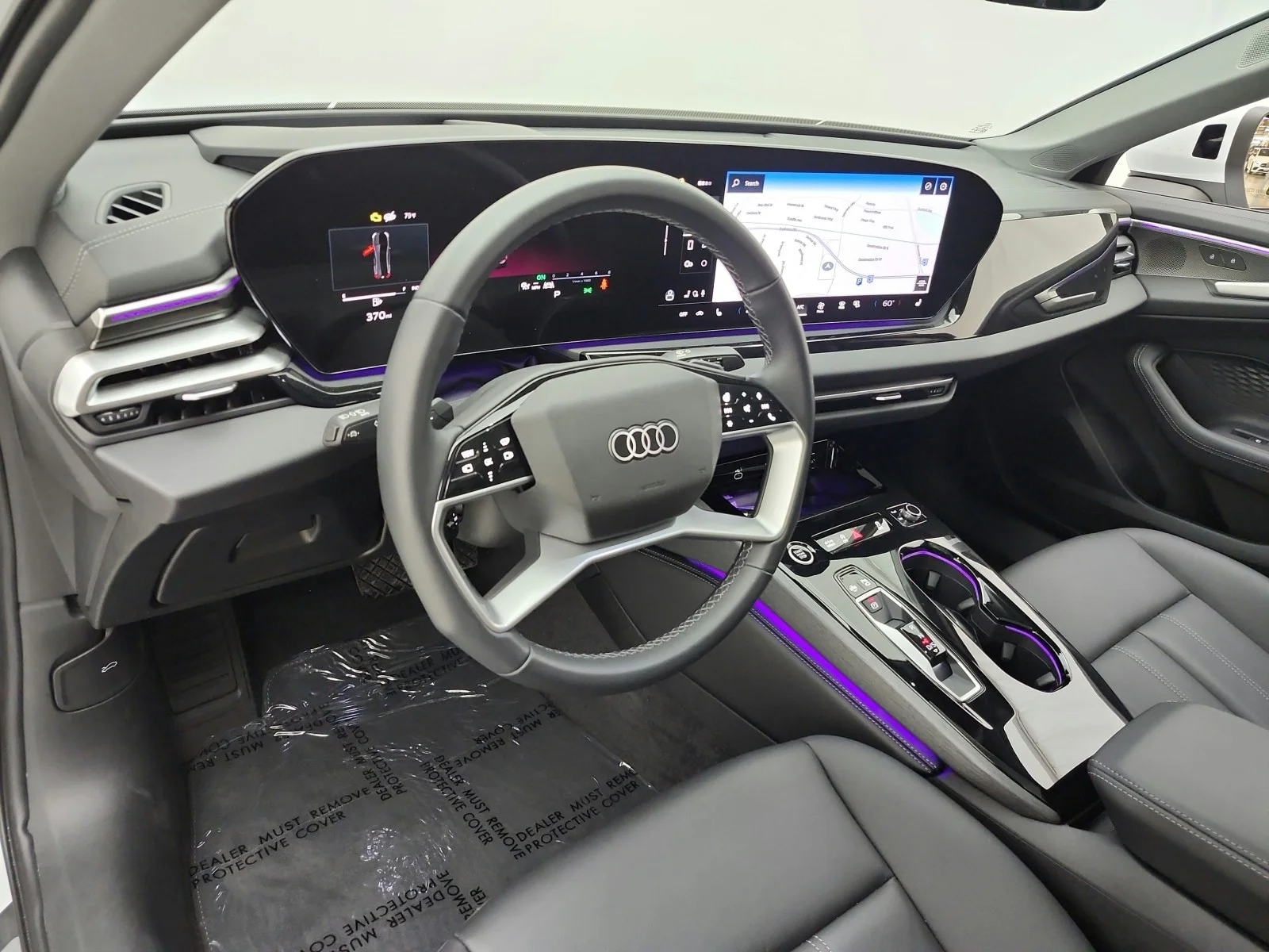 Used 2025 Glacier White Metallic Audi Premium Plus image 9