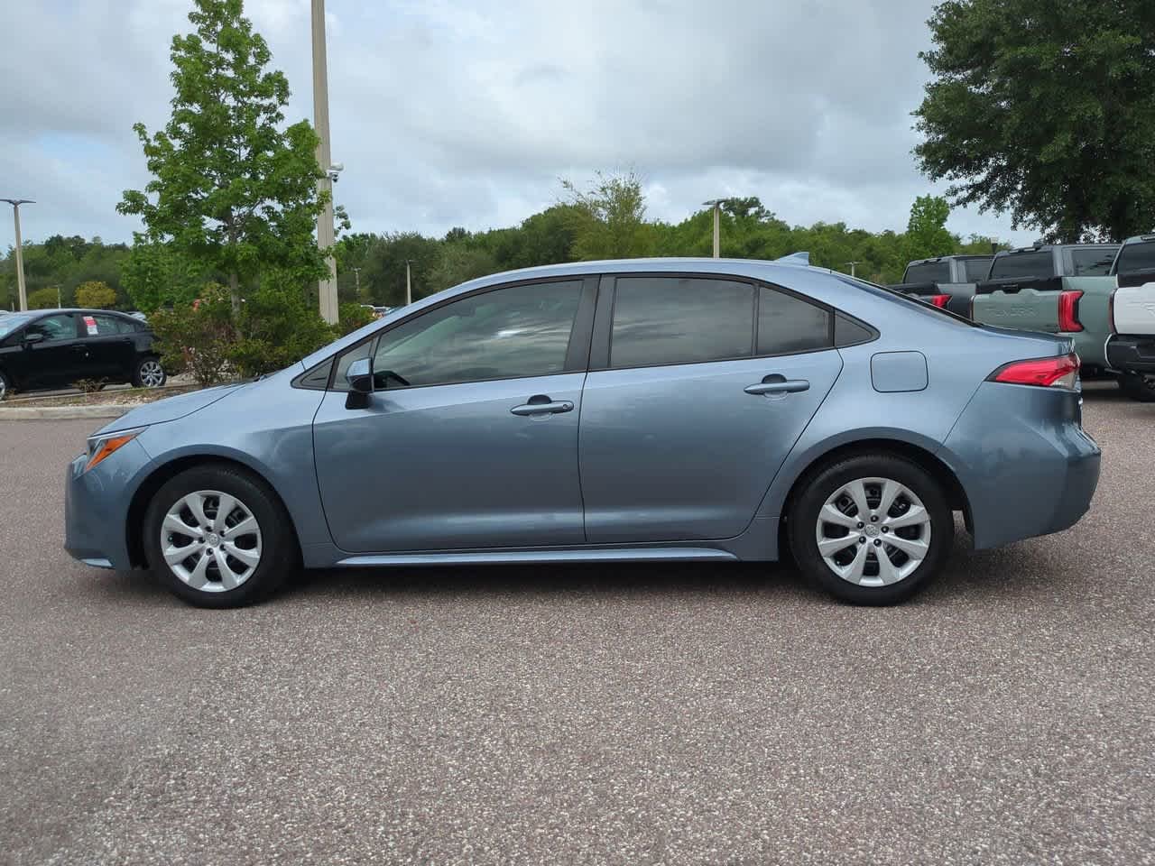 Certified Used 2024 Celestite Toyota LE image 3