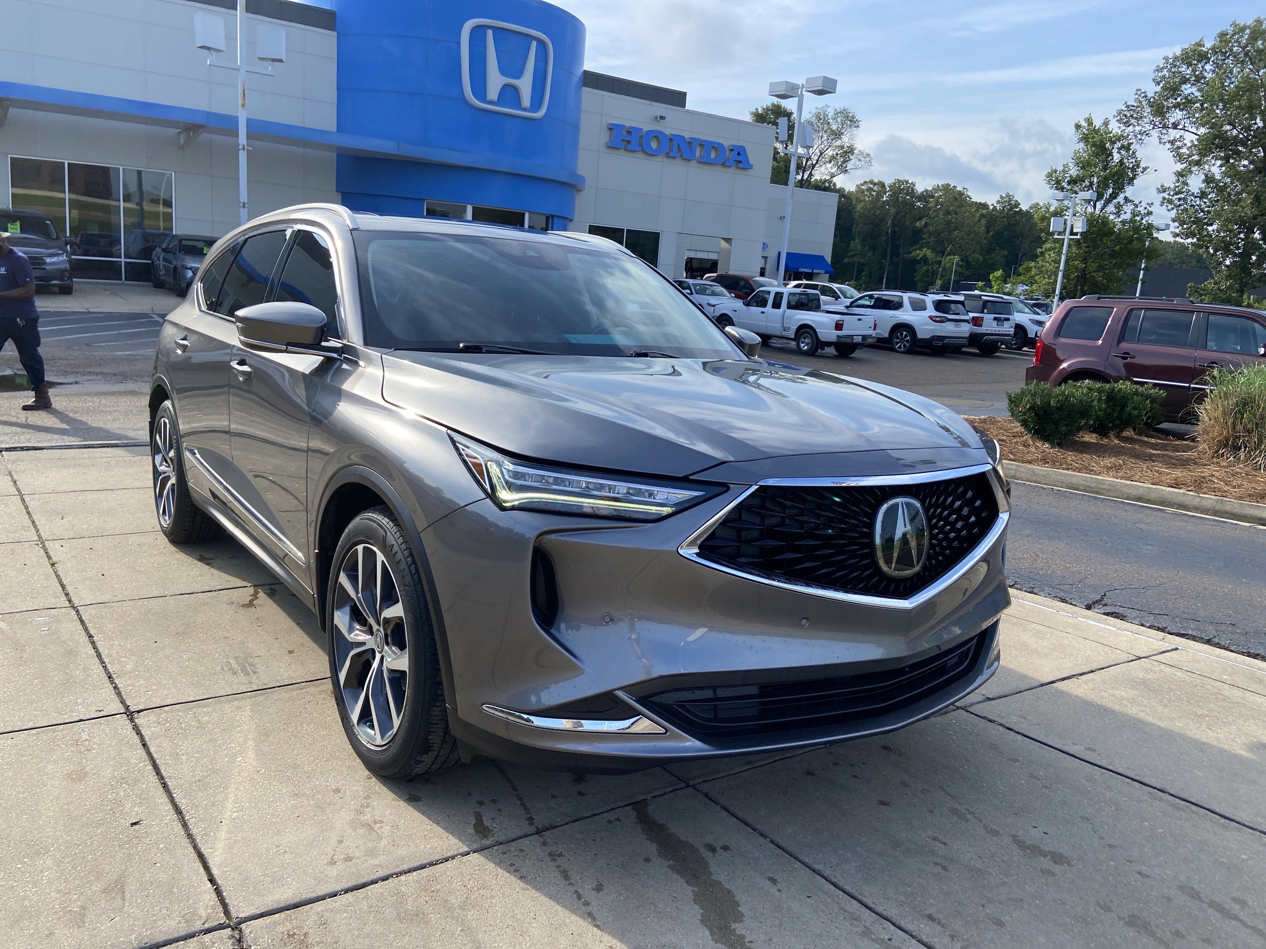 Used 2023 Liquid Carbon Metallic Acura w/Technology Package image 2