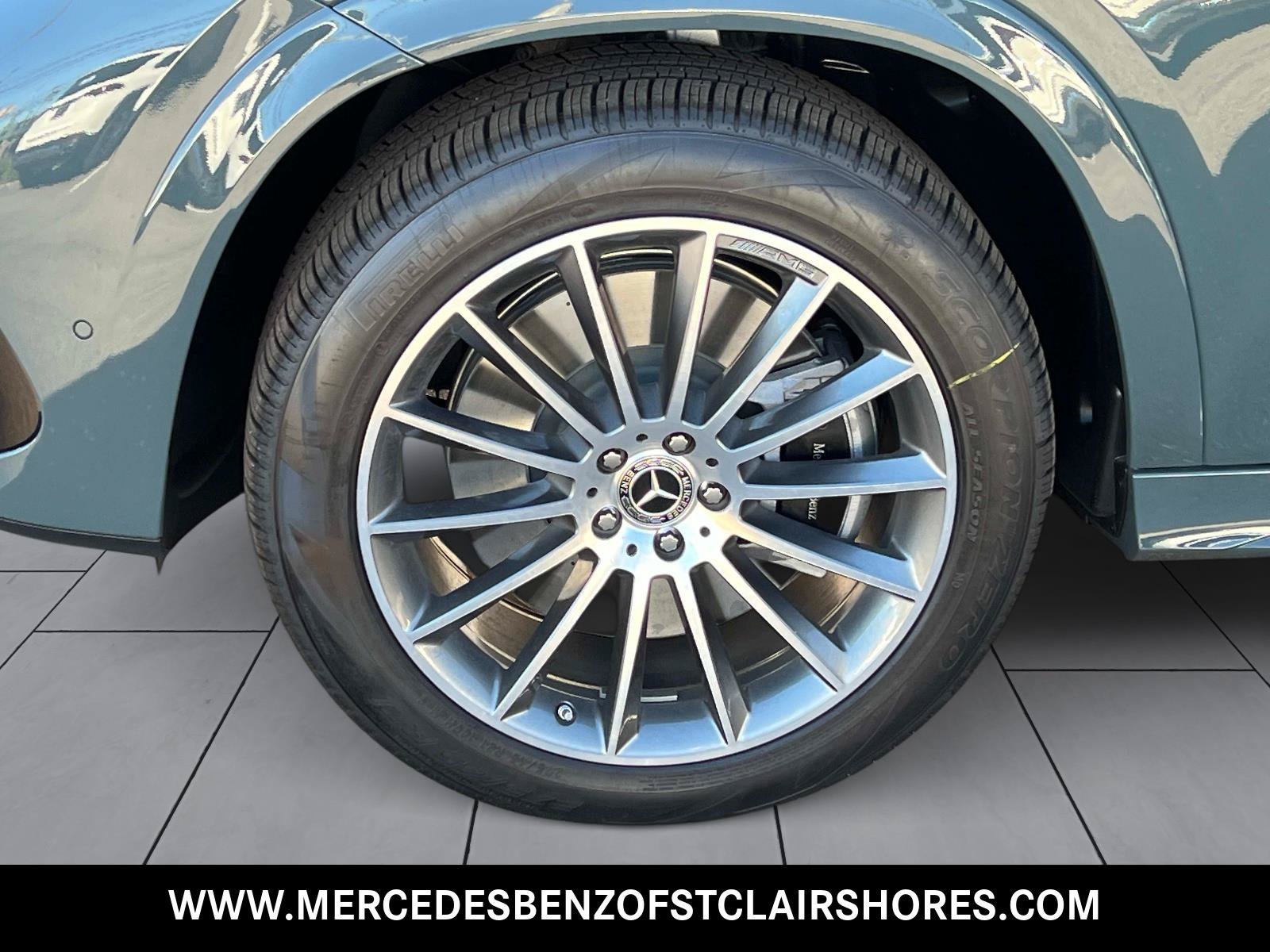 New 2027 Dark Petrol Mercedes-Benz GLE 450 image 11
