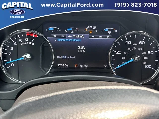 Used 2021 Silver Ford Lariat image 24