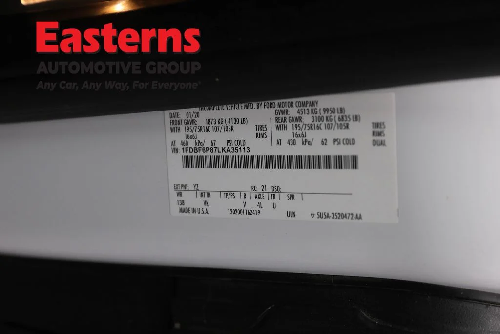 Used 2020 White Ford Base image 33
