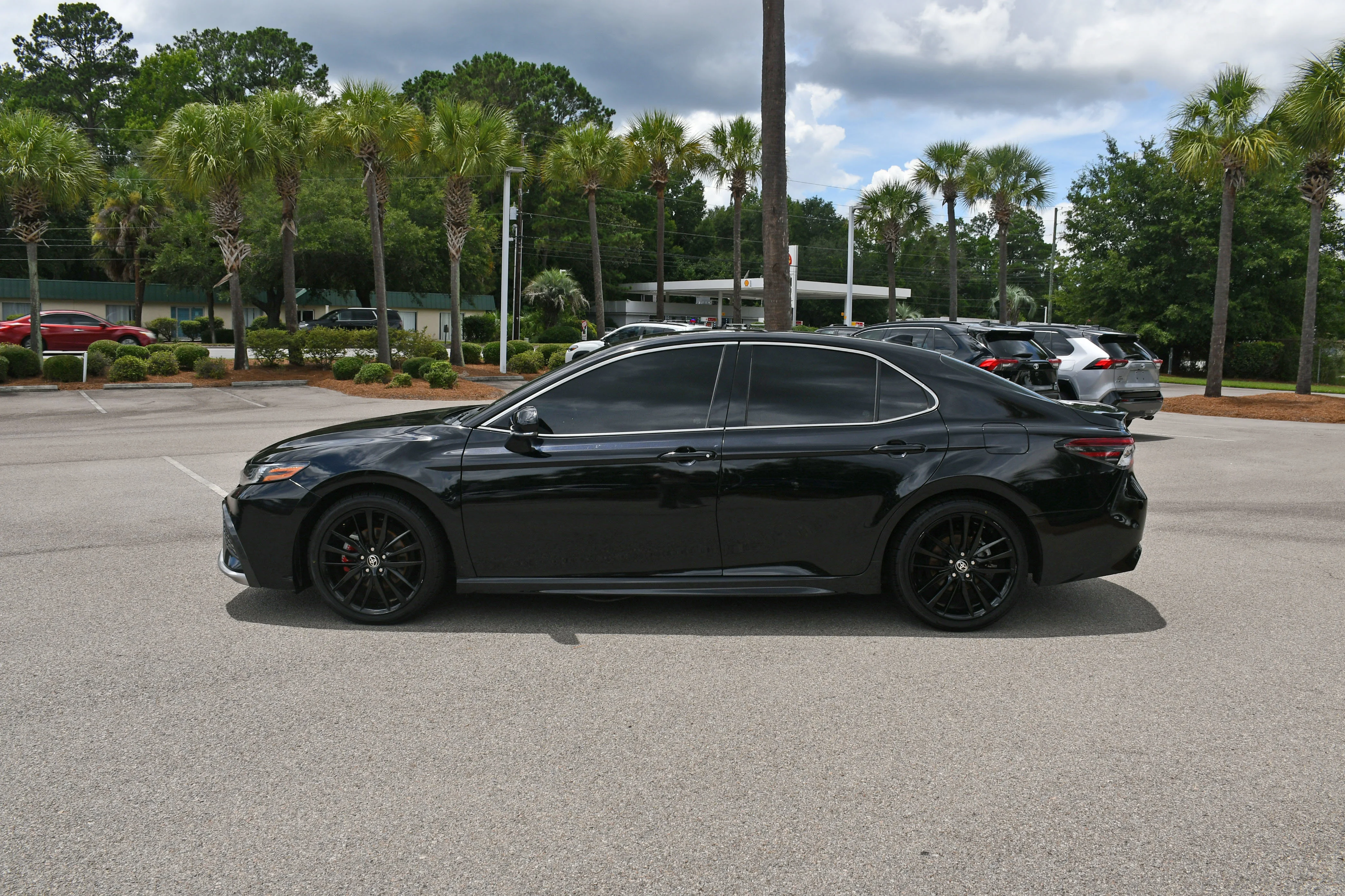 Used 2022 Black Toyota XSE image 4
