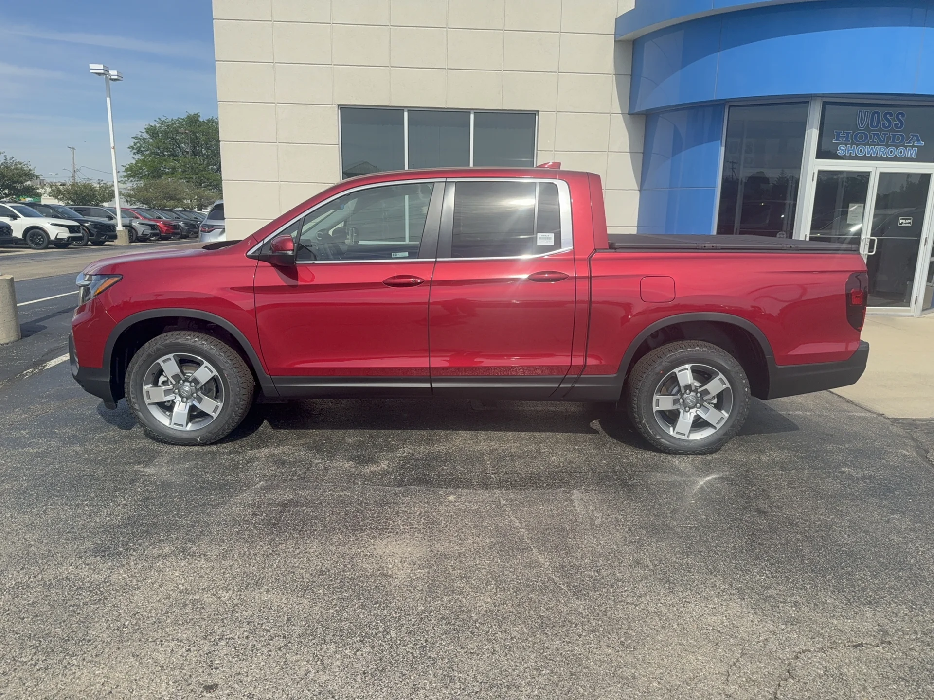 New 2026 Radiant Red Metallic II Honda RTL image 8