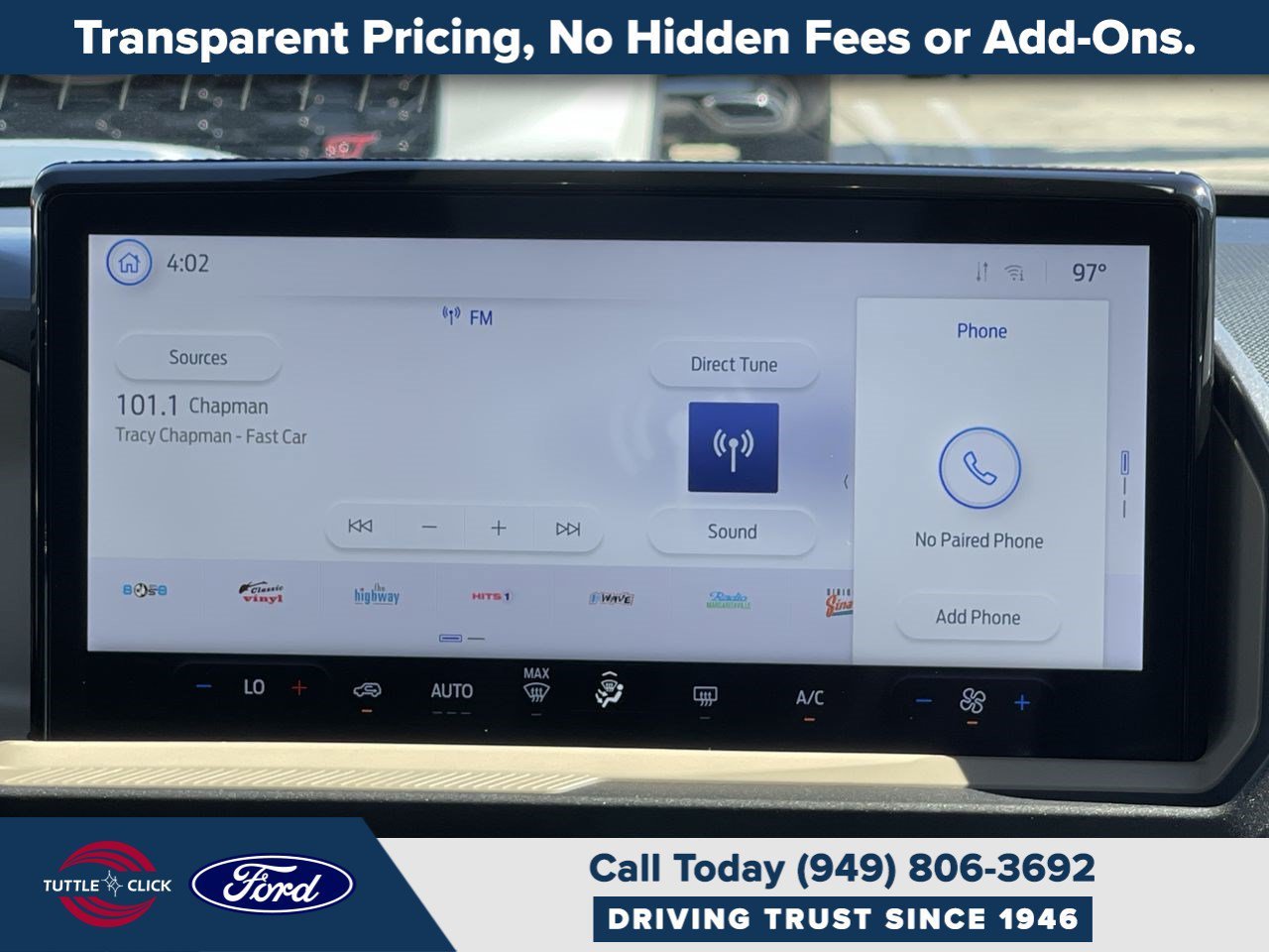Certified Used 2025 Azure Gray Ford Big Bend image 14