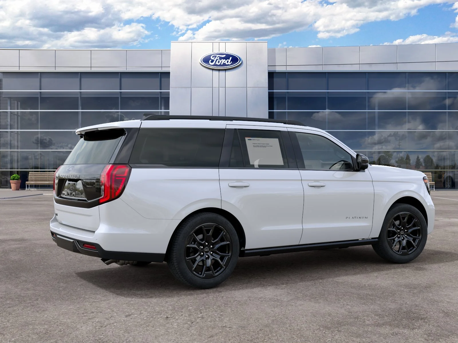 New 2027 Star White Metallic Tri-Coat Ford Platinum image 29